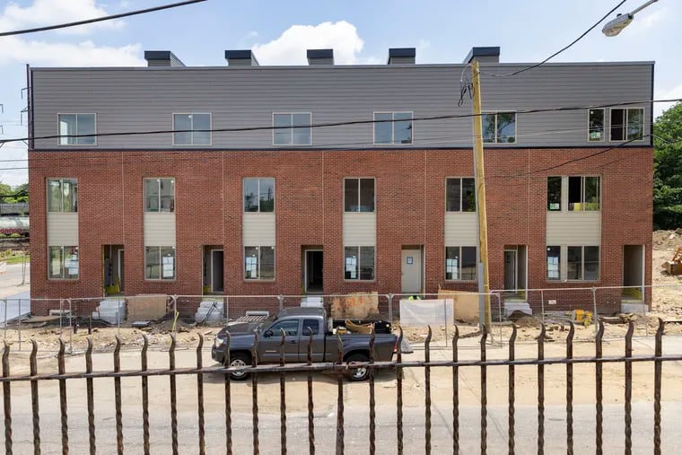 The HOW Group is building townhouses on the 700 block of North 35th Street in the Mantua section of Philadelphia.