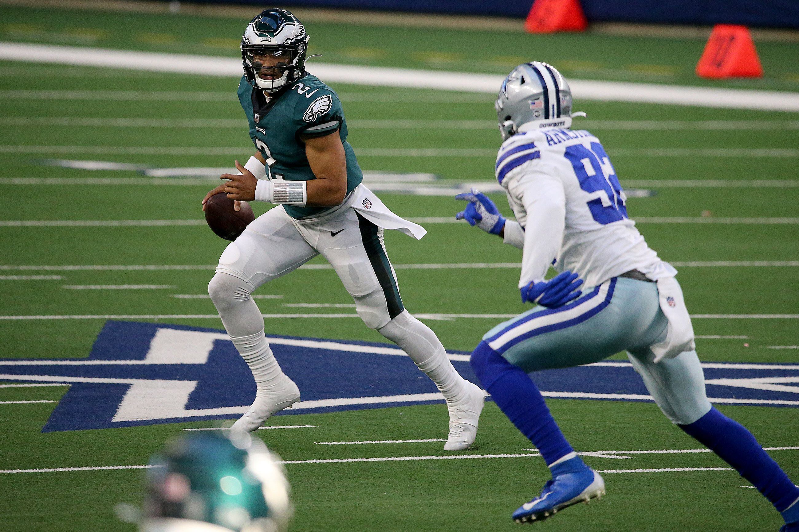 Eagles Remain Unbeaten as Jalen Hurts Outwits the Cowboy Pass Rush