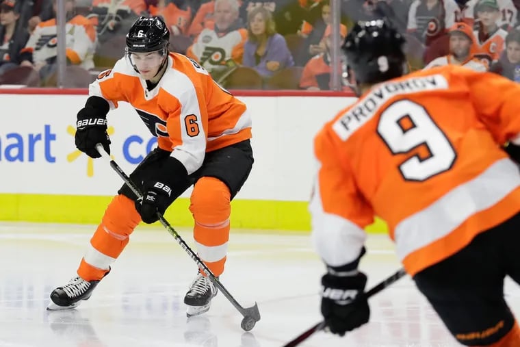 Flyers sign defenceman Ivan Provorov to 6-year deal