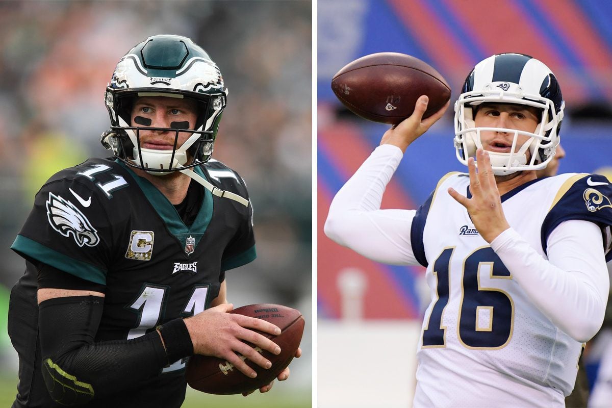 Martz compares Goff, Wentz to Rams legend Warner