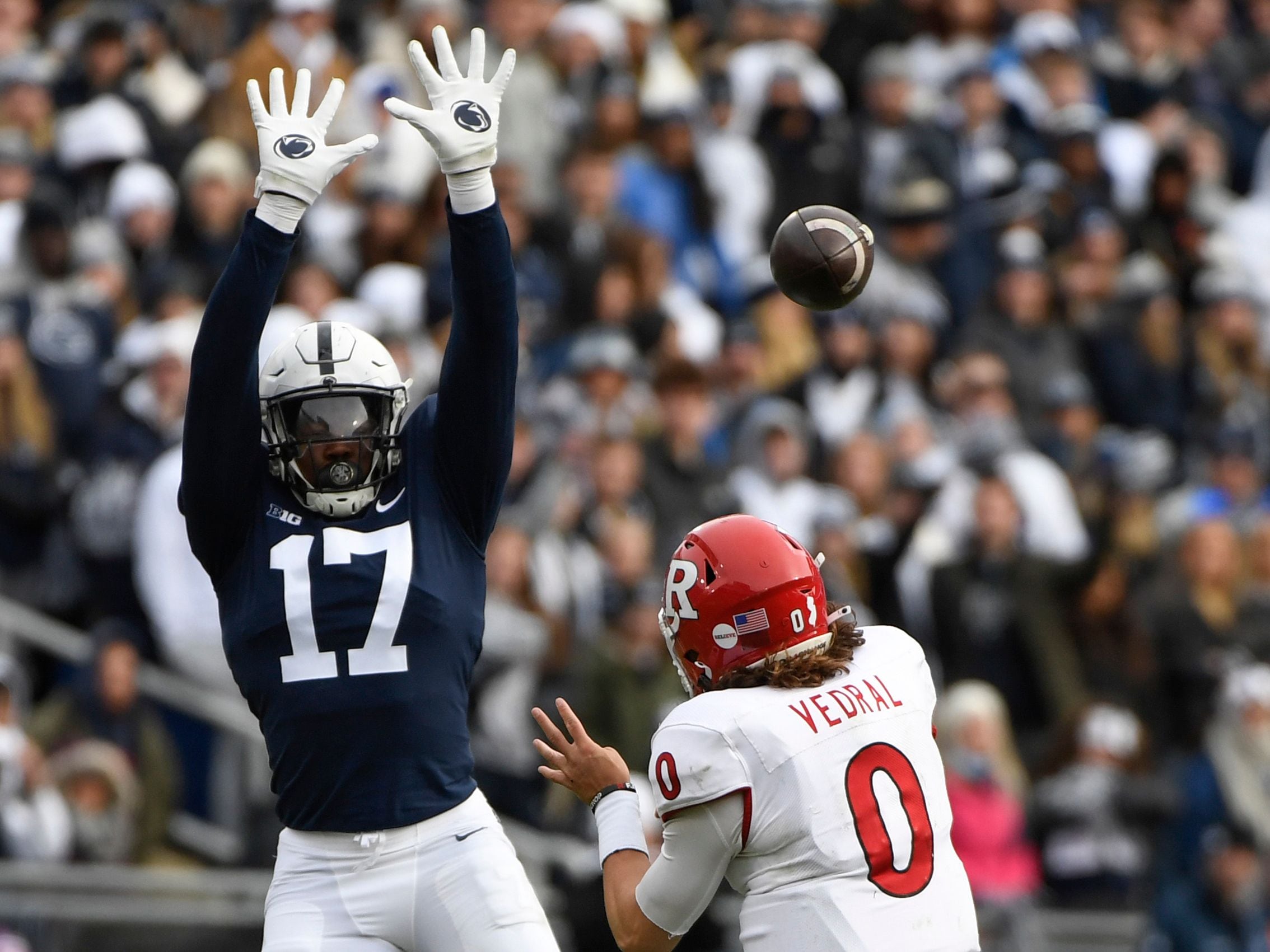 Penn State receiver Jahan Dotson will declare for the NFL draft and skip  the Outback Bowl