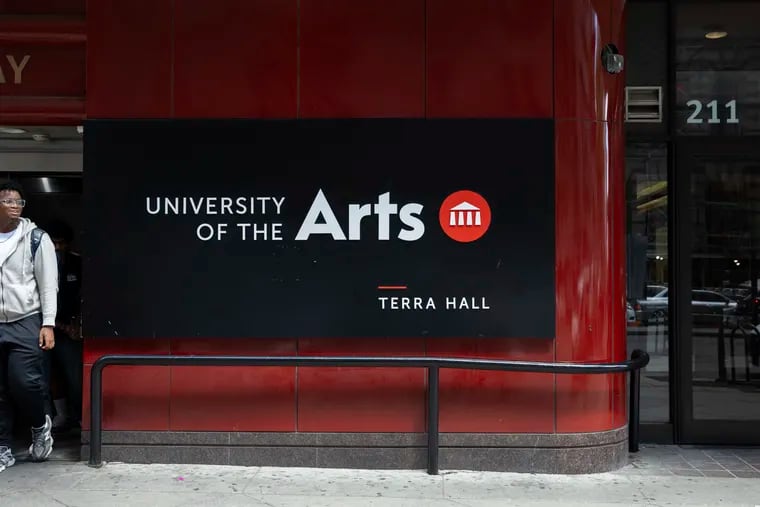 Terra Hall at 201-11 South Broad Street in Philadelphia on Monday. The University of the Arts announced abruptly on May 31 that it would be closing.