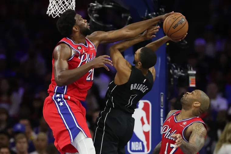 Sixers vs. Nets Game 1 Photos