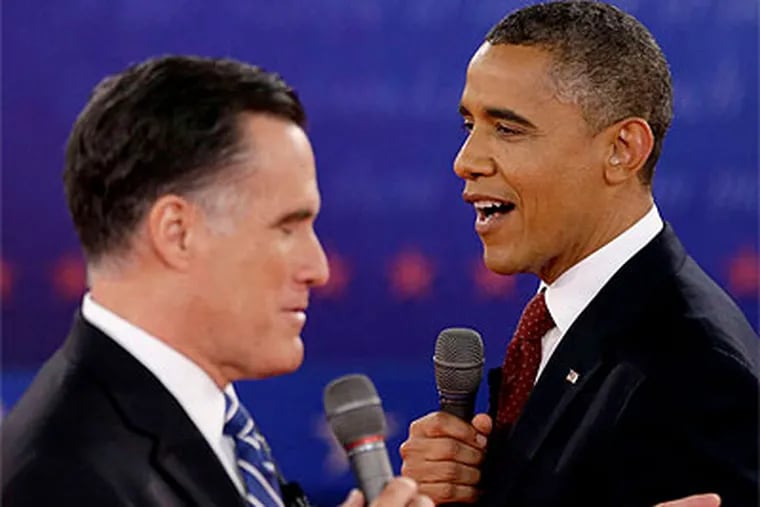 President Barack Obama and Republican challlenger Mitt Romney will face election Tuesday.