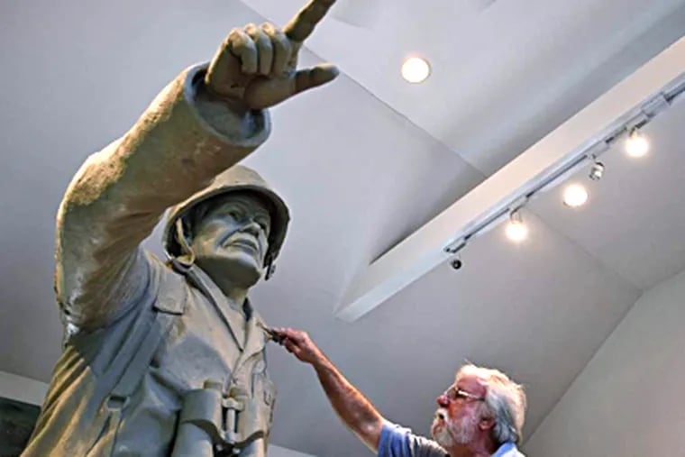 Breathing Life Into A Sculpture Of ‘chesty Puller