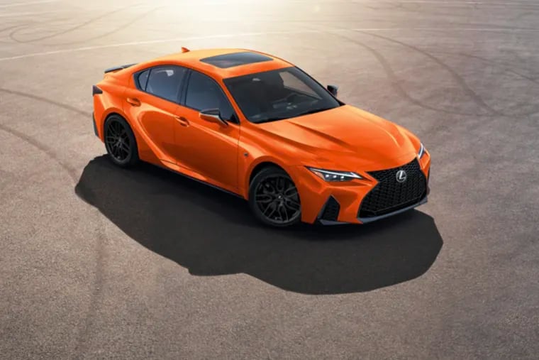 The 2024 Lexus IS 500 carries on the Lexus exterior profile we’ve all come to know and … well, come to know over the years.