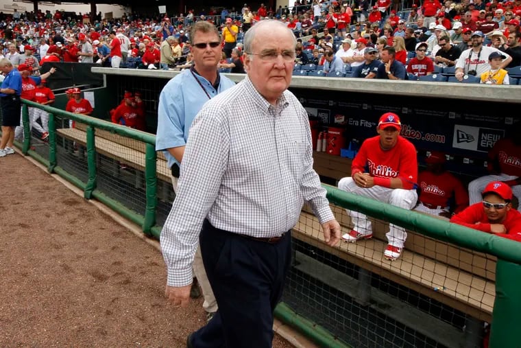 David Montgomery rose from a ticket office representative to team president and CEO in 48 years with the Phillies.