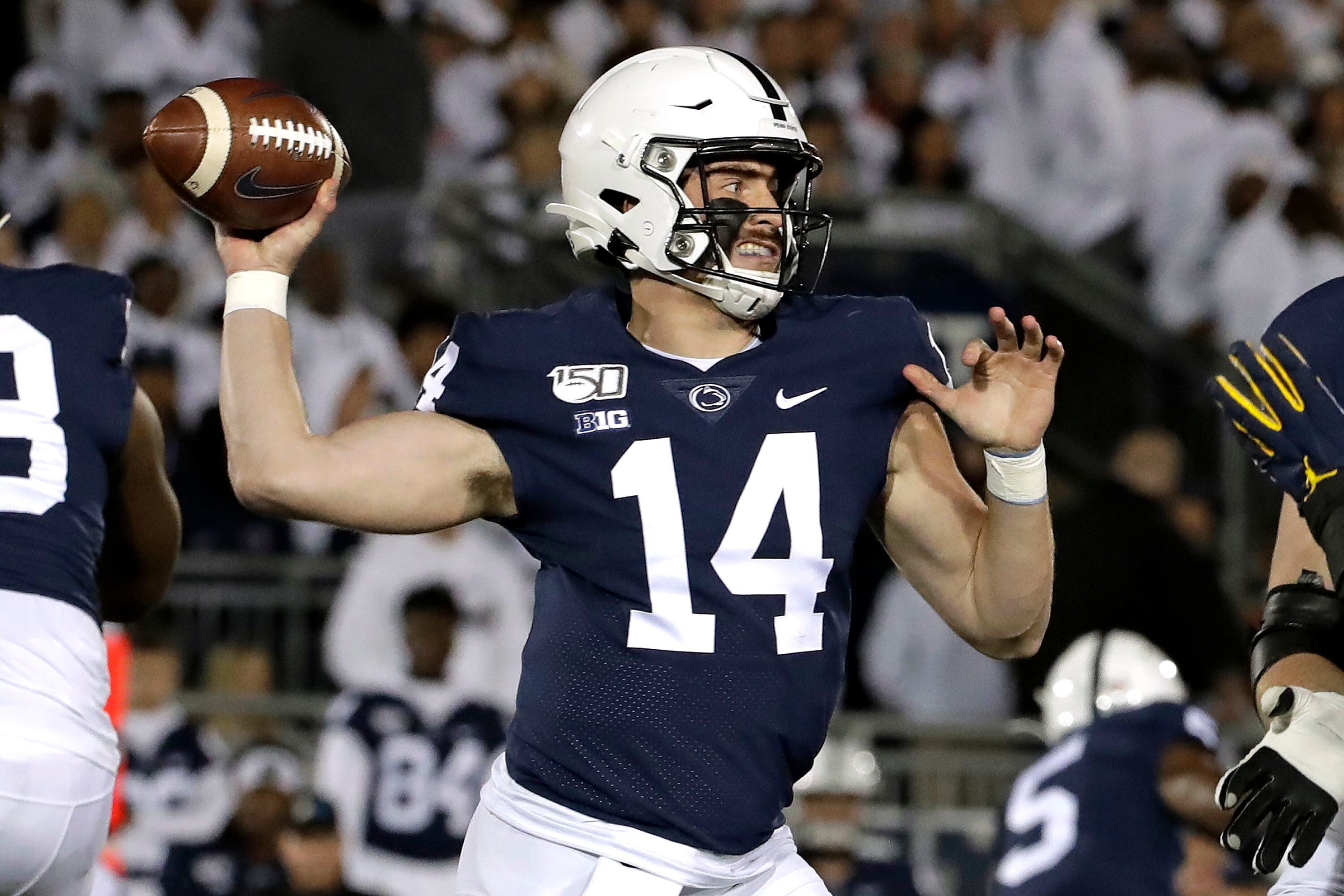 Steeled by Adversity, Penn State Quarterback Is Hoping for a