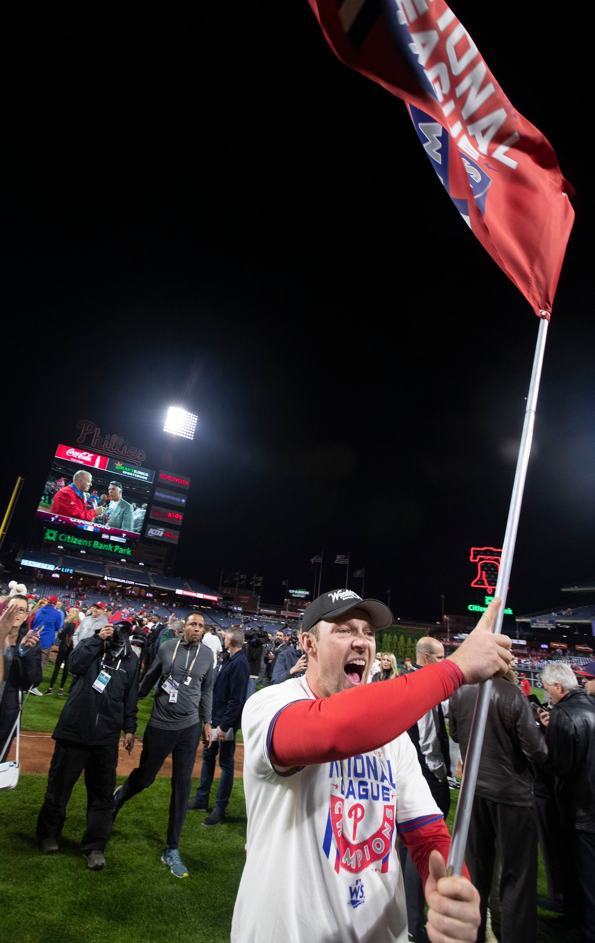Watch: Rhys Hoskins receives nice ovation during ring ceremony  Phillies  Nation - Your source for Philadelphia Phillies news, opinion, history,  rumors, events, and other fun stuff.
