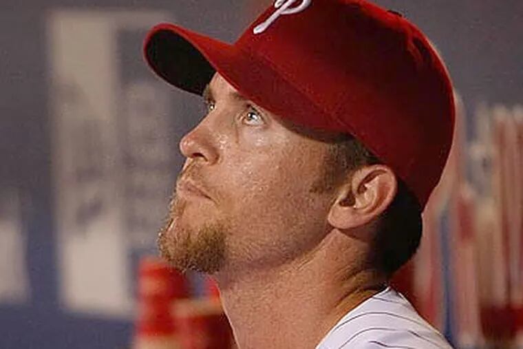 Brad Lidge out with sore arm 