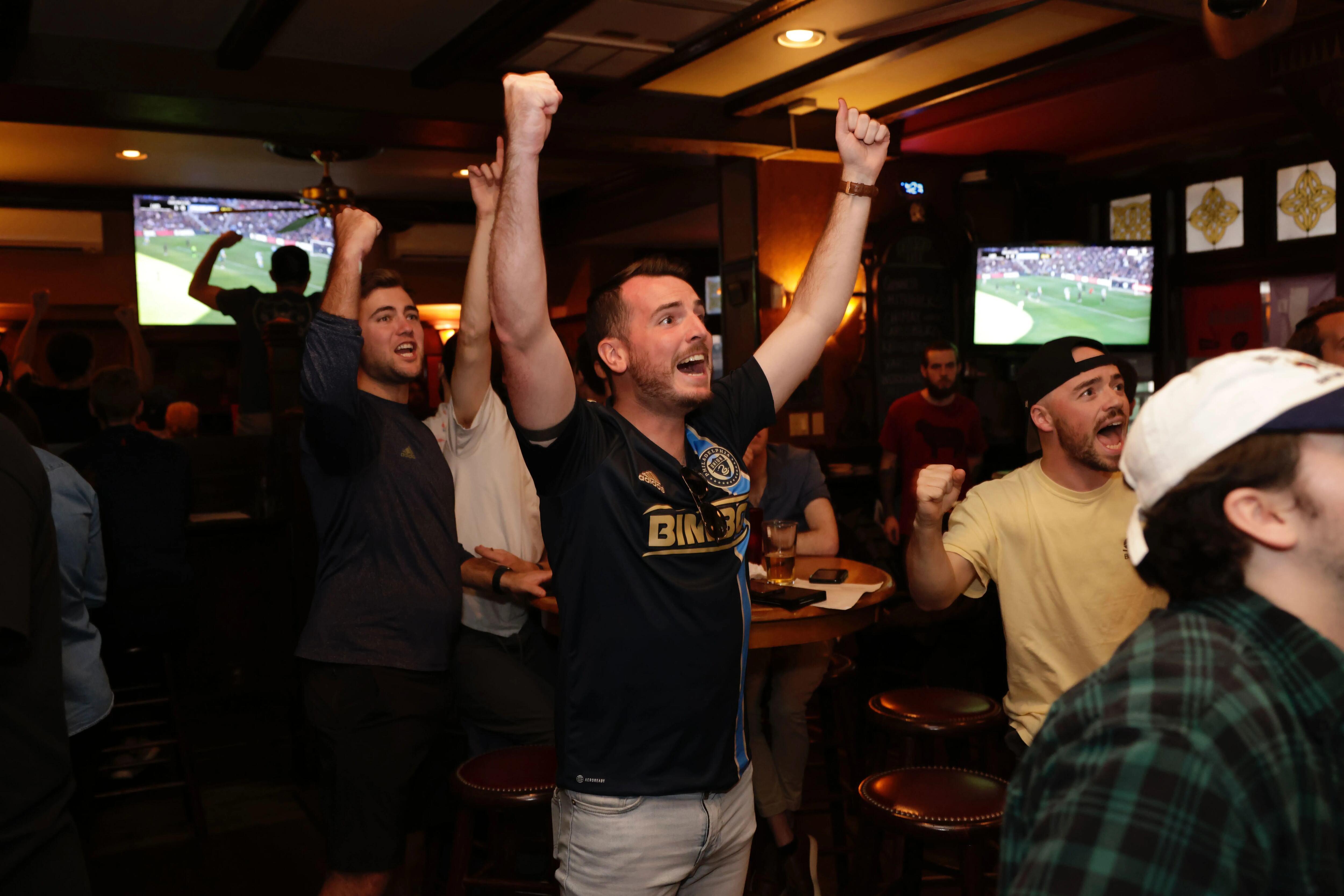 Union fans watch 2022 MLS Cup during watch party at Subaru Park 
