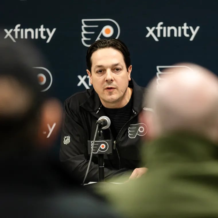 This week's NHL draft will be the second for Flyers general manager Danny Brière.