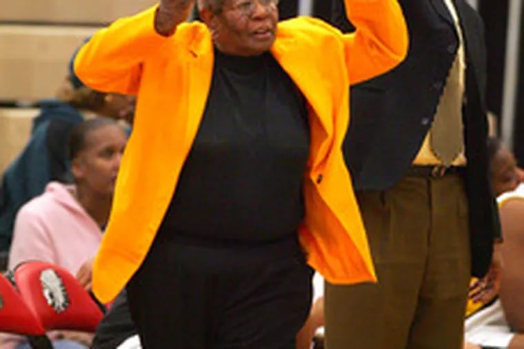 University City coach Lurline Jones reacts as her team falls behind to Hempfield. &quot;I had a very fulfilling career,&quot; said Jones, who is retiring. &quot;I&#0039;m looking forward to watching from the stands.&quot;