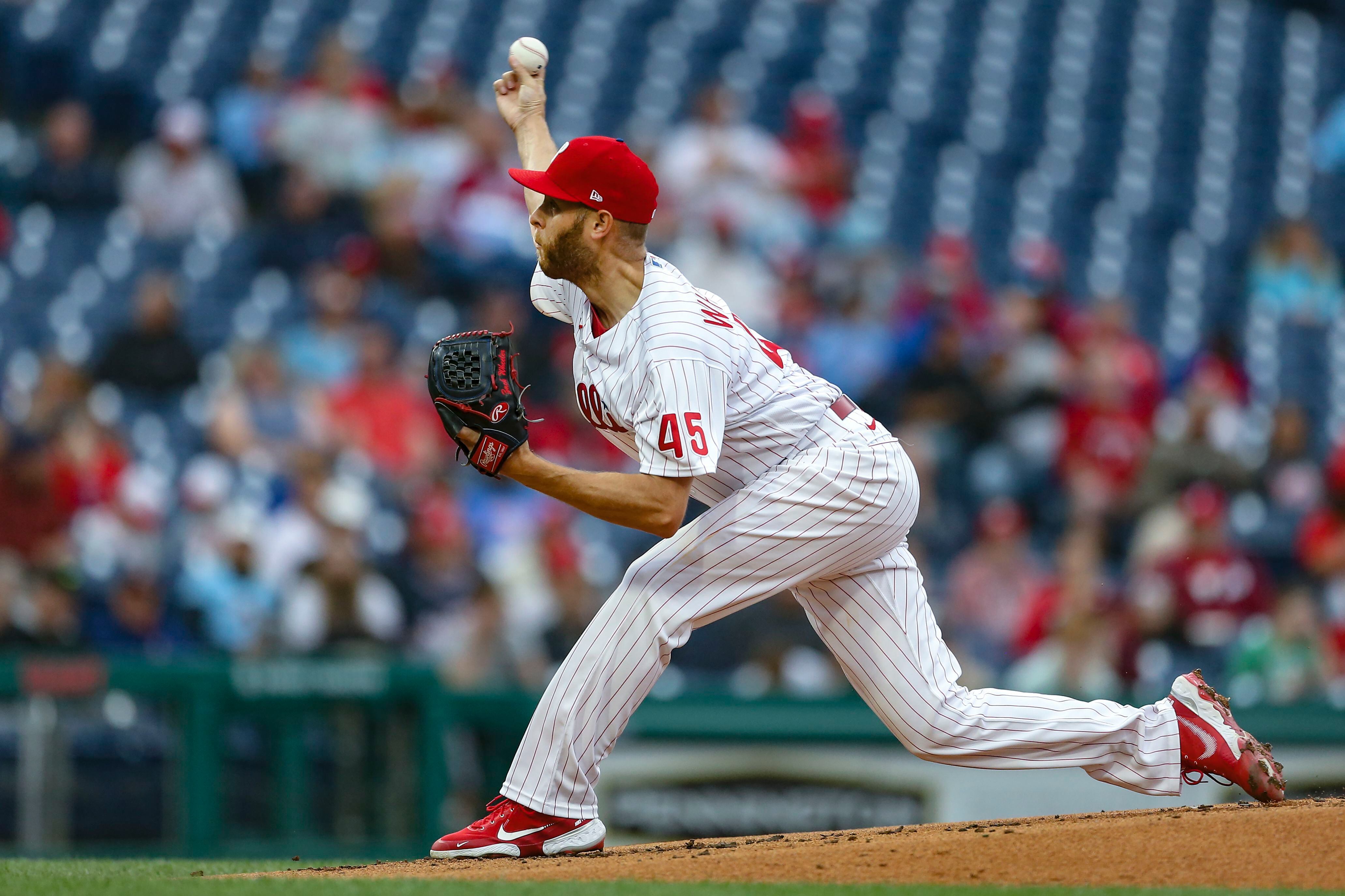 Phillies' Zack Wheeler named to 1st N.L. all-star team; J.T.