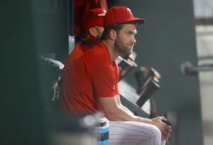 Rehabbing Phillies star Bryce Harper goes with a tried-and-true batting  practice pitcher: His father