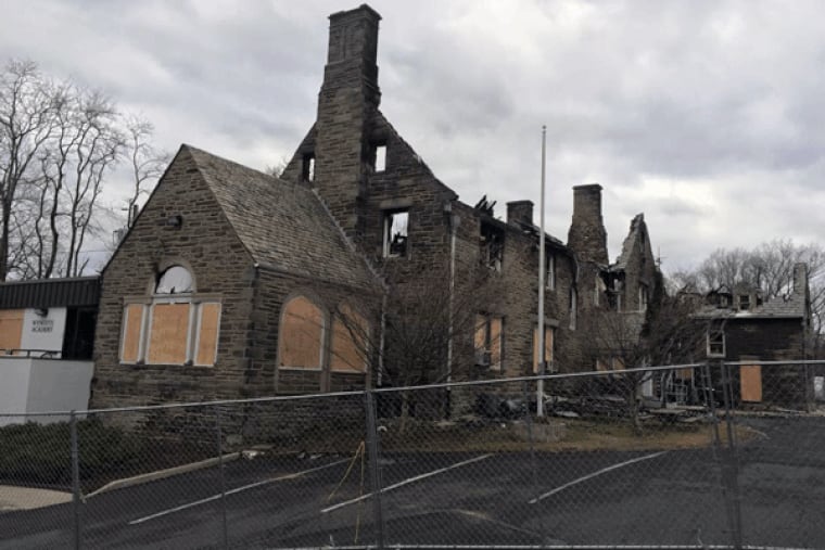 Wyncote Academy classes will resume Wednesday at Gratz College after a fire ripped through the historic Cheltenham building Saturday.