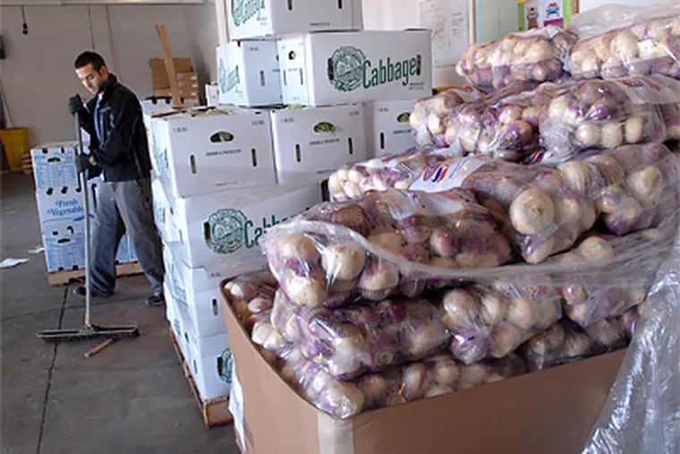 Philabundance feeds about 65,000 people a week, through 600 agencies on both sides of the Delaware River. (April Saul/Inquirer file photo)