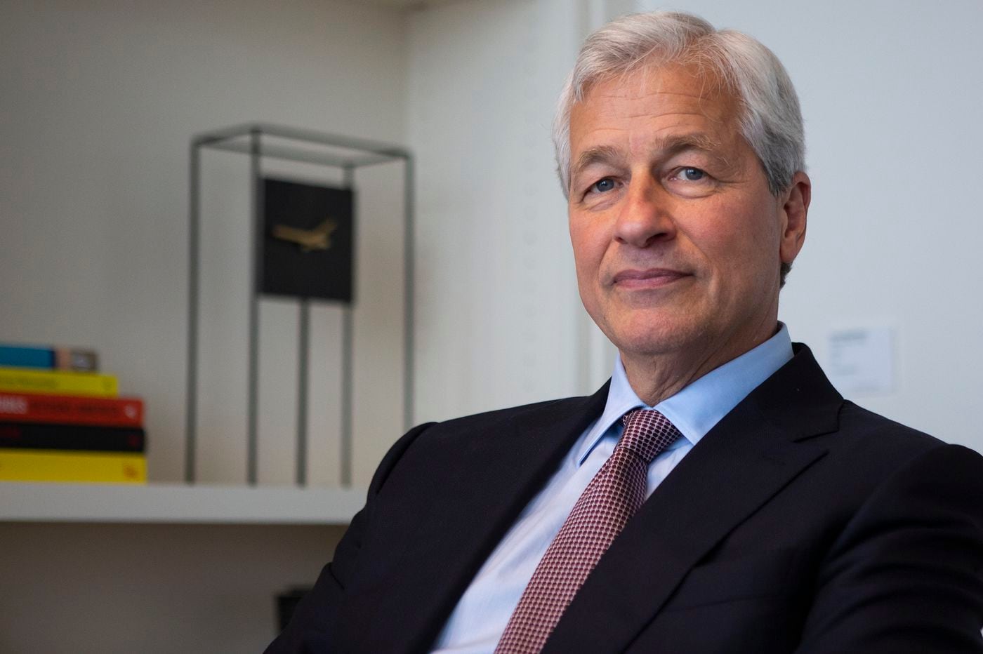 Jamie Dimon shows the Chase flag at Philly’s big BIO meeting