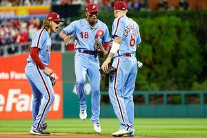 Phillies' Nick Castellanos is 'locked in' at a historic playoff pace