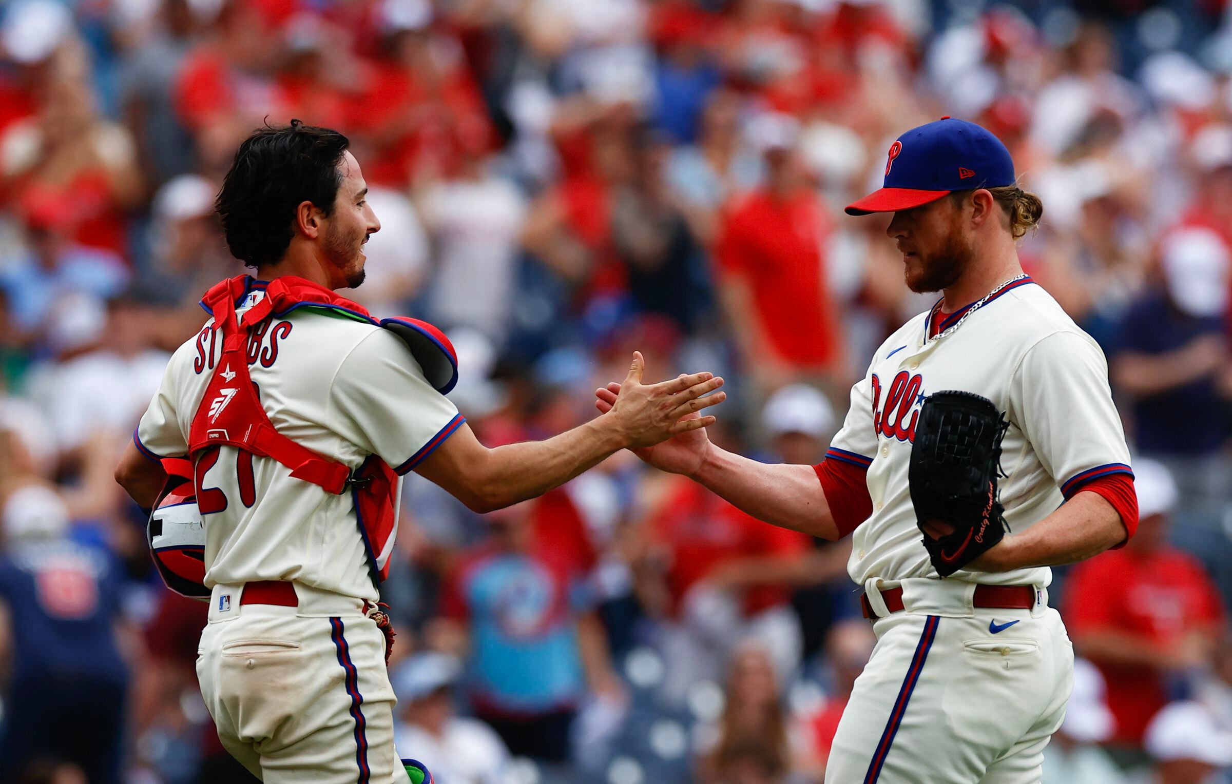 Big bats help Phillies out-pace blunders and bullpen woes in