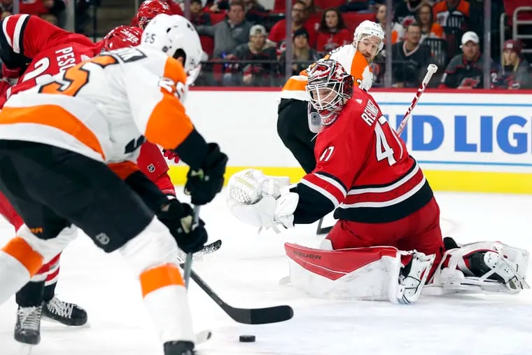 Flyers fall in overtime to Hurricanes, 5-4
