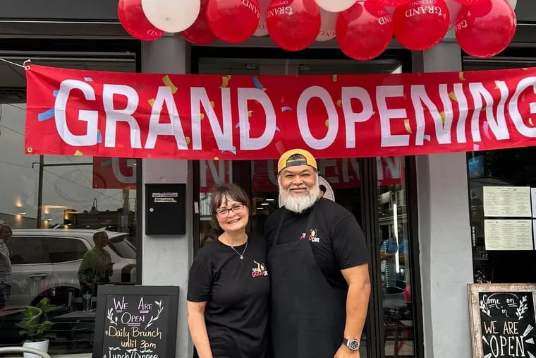 Germantown's Das Good Cafe opened on Chelten Avenue in July. Owner Anh Vongbandith and head cook (and husband) Anou Vongbandith celebrated the all-day cafe's grand opening on Aug. 8.