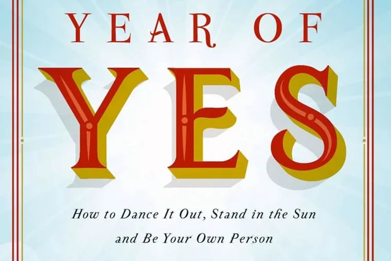 "The Year of Yes" by Shonda Rhimes.
