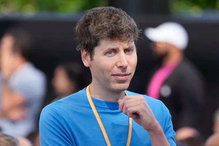 OpenAI CEO Sam Altman attends an Apple event announcing new products in Cupertino, Calif., June 10, 2024.