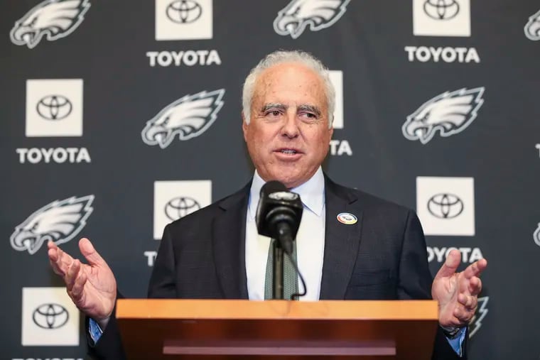 Eagles owner Jeffrey Lurie issues emotional statement after participating  in team meeting on racism