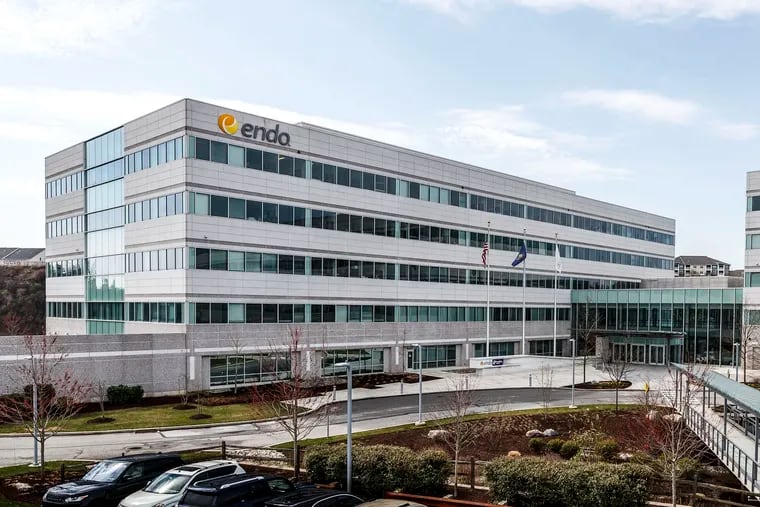 Endo's U.S. headquarters in Malvern, Pa., in 2019.