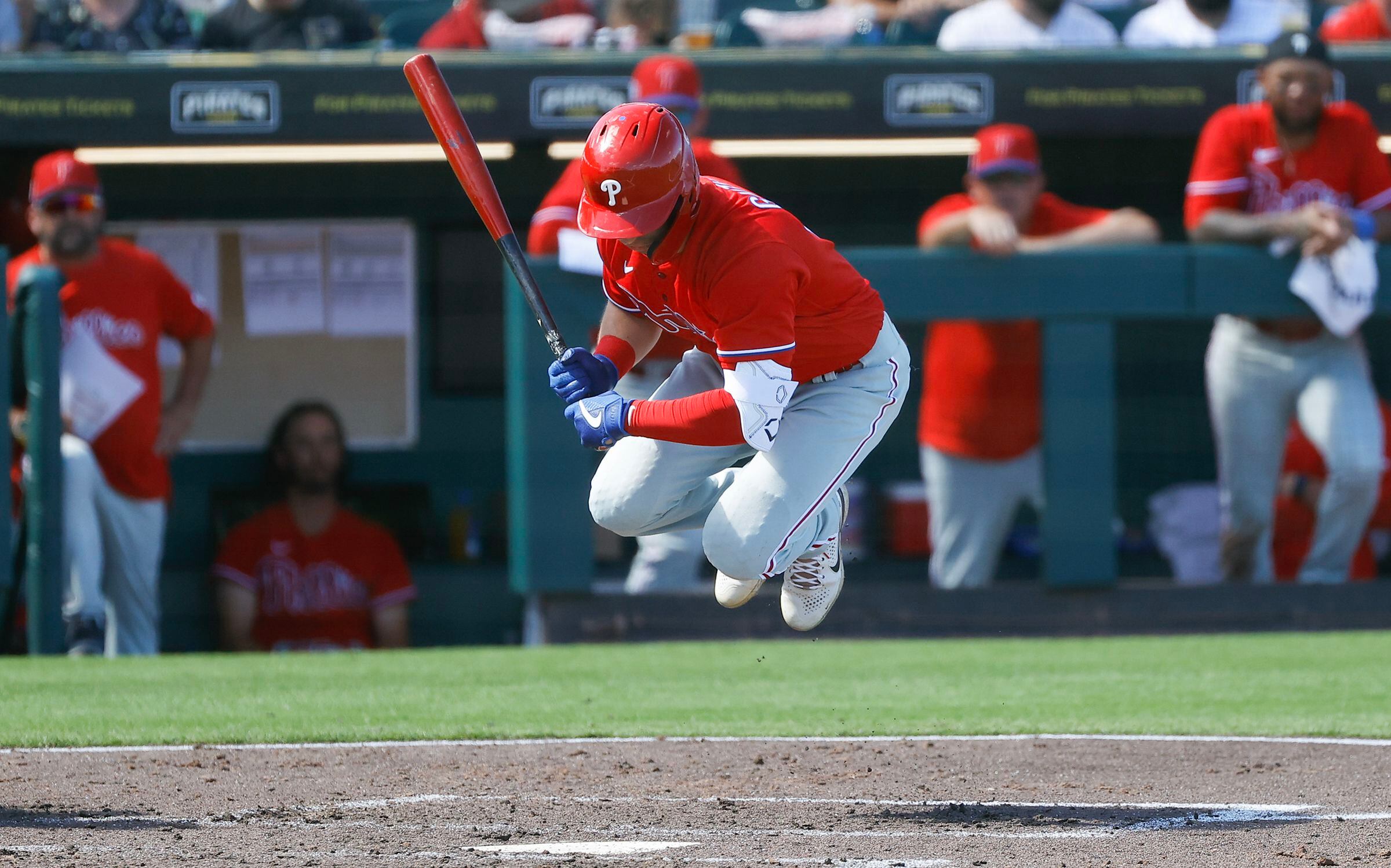 Phillies' Rhys Hoskins expects to be ready for spring training after  lower-abdominal surgery