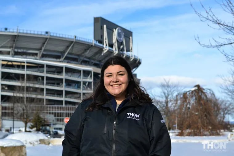 Katie Solomon, a Penn State senior from Lansdale, is serving as executive director of THON this year.