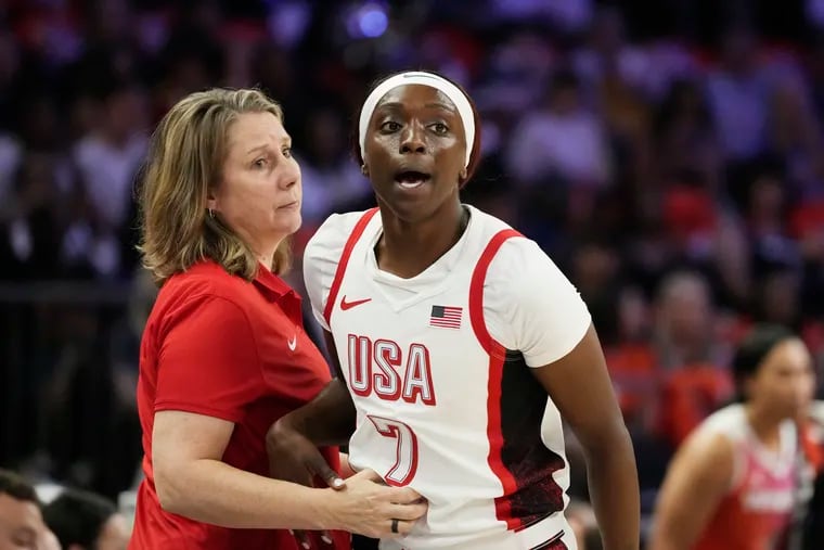 Kahleah Copper (right) is making her first appearance with Team USA, which has won seven straight gold medals and haven’t lost in the Summer Games since 1992.