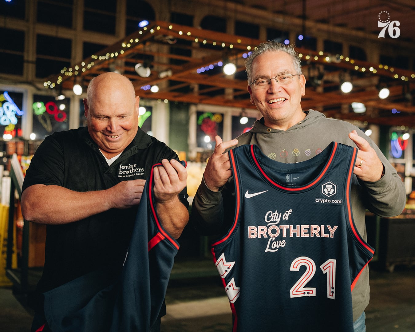 Philadelphia 76ers City Edition Uniform: City of Brotherly Love