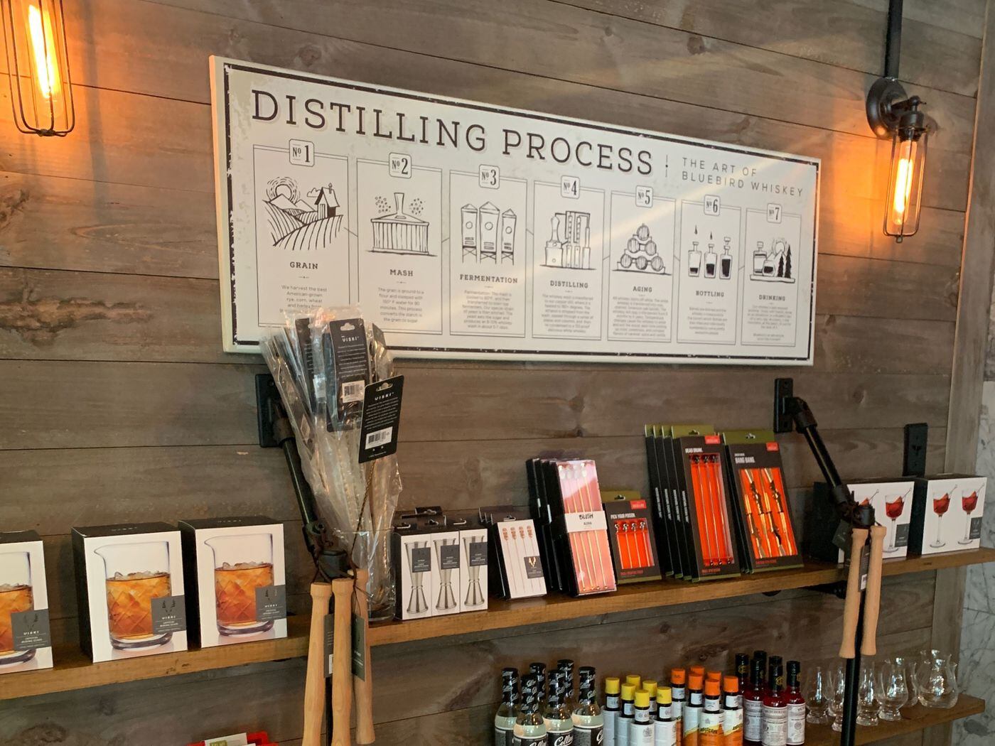 Bluebird Distilling in Phoenixville offers a complete selection of weighted bar spoons for making classic stirred cocktails like martinis, Manhattans or an old-fashioned.