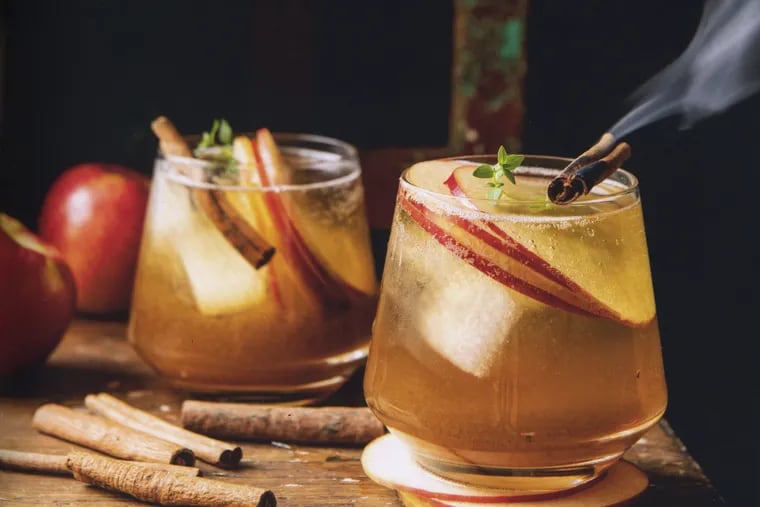 Honeycrisp Apple Bourbon Smash from the cookbook "Half Baked Harvest: Super Simple."