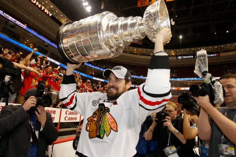 Patrick Sharp, who played for the Flyers and later won a Stanley Cup against them, has been named special adviser to hockey operations with the team.