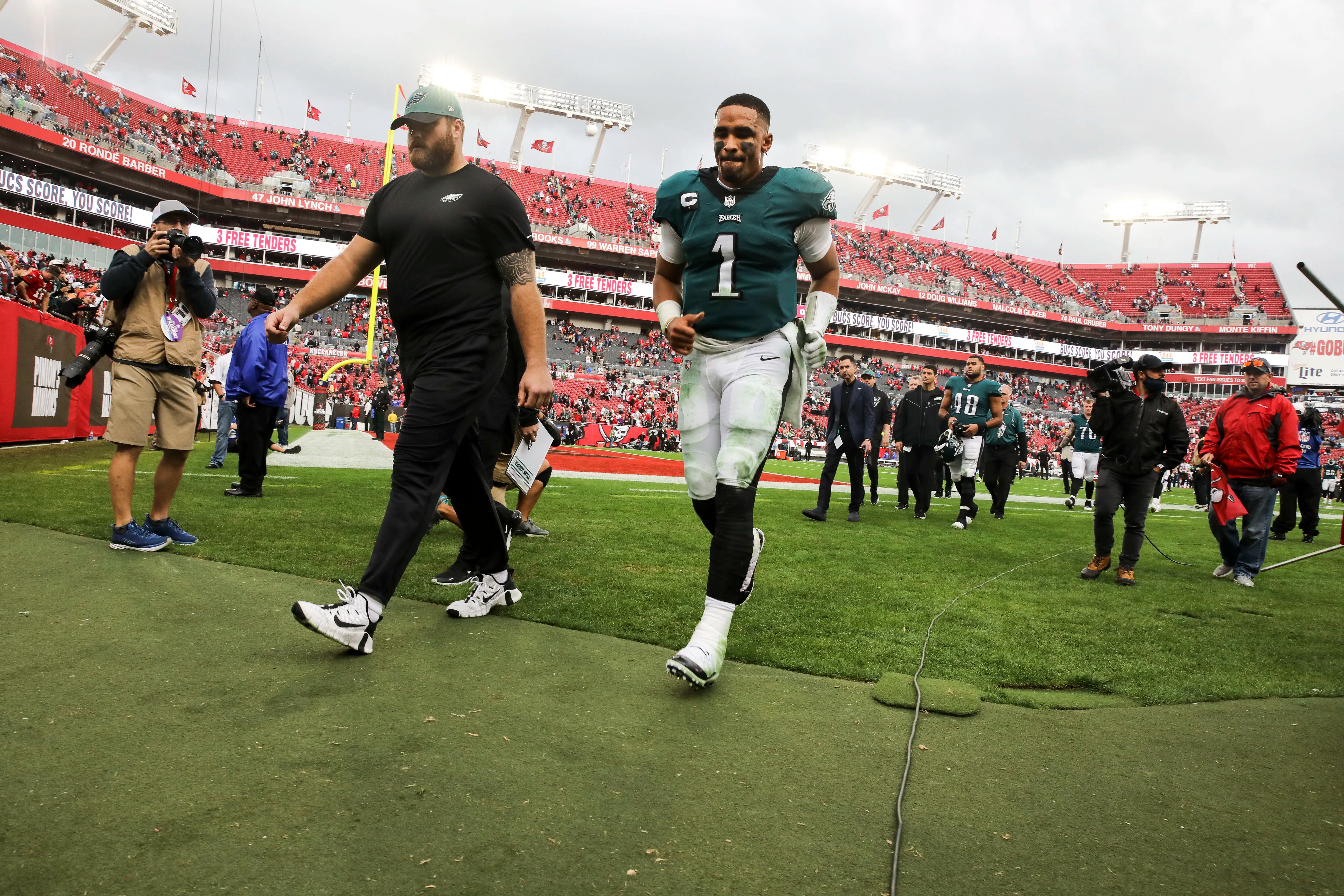 Philadelphia Eagles at Tampa Bay Buccaneers Wild Card Playoff game