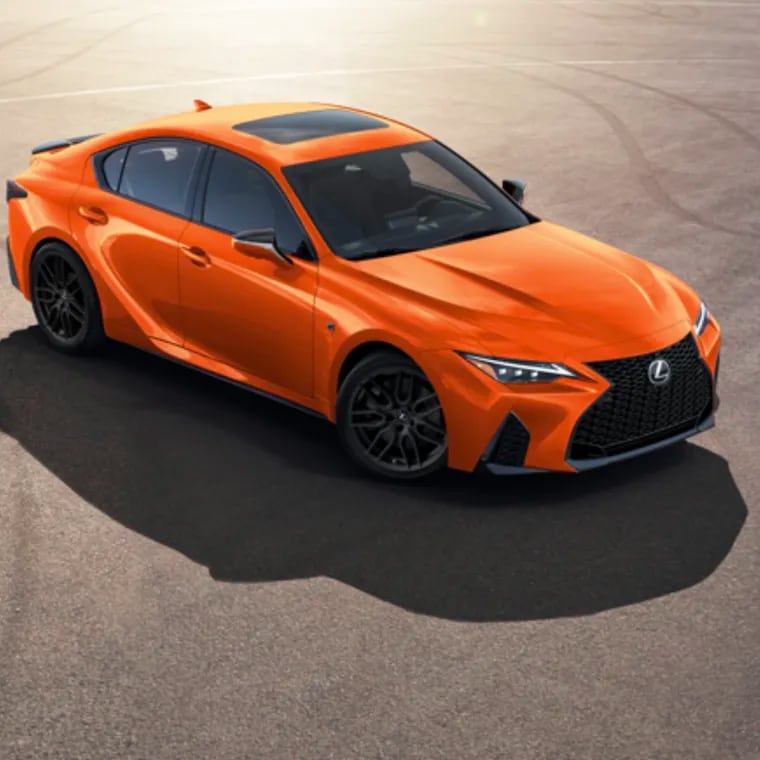 The 2024 Lexus IS 500 carries on the Lexus exterior profile we’ve all come to know and … well, come to know over the years.