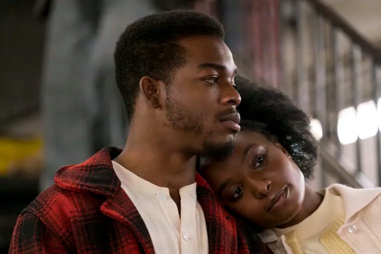 Stephan James, left, and KiKi Layne in a scene from "If Beale Street Could Talk." (Tatum Mangus/Annapurna Pictures via AP)