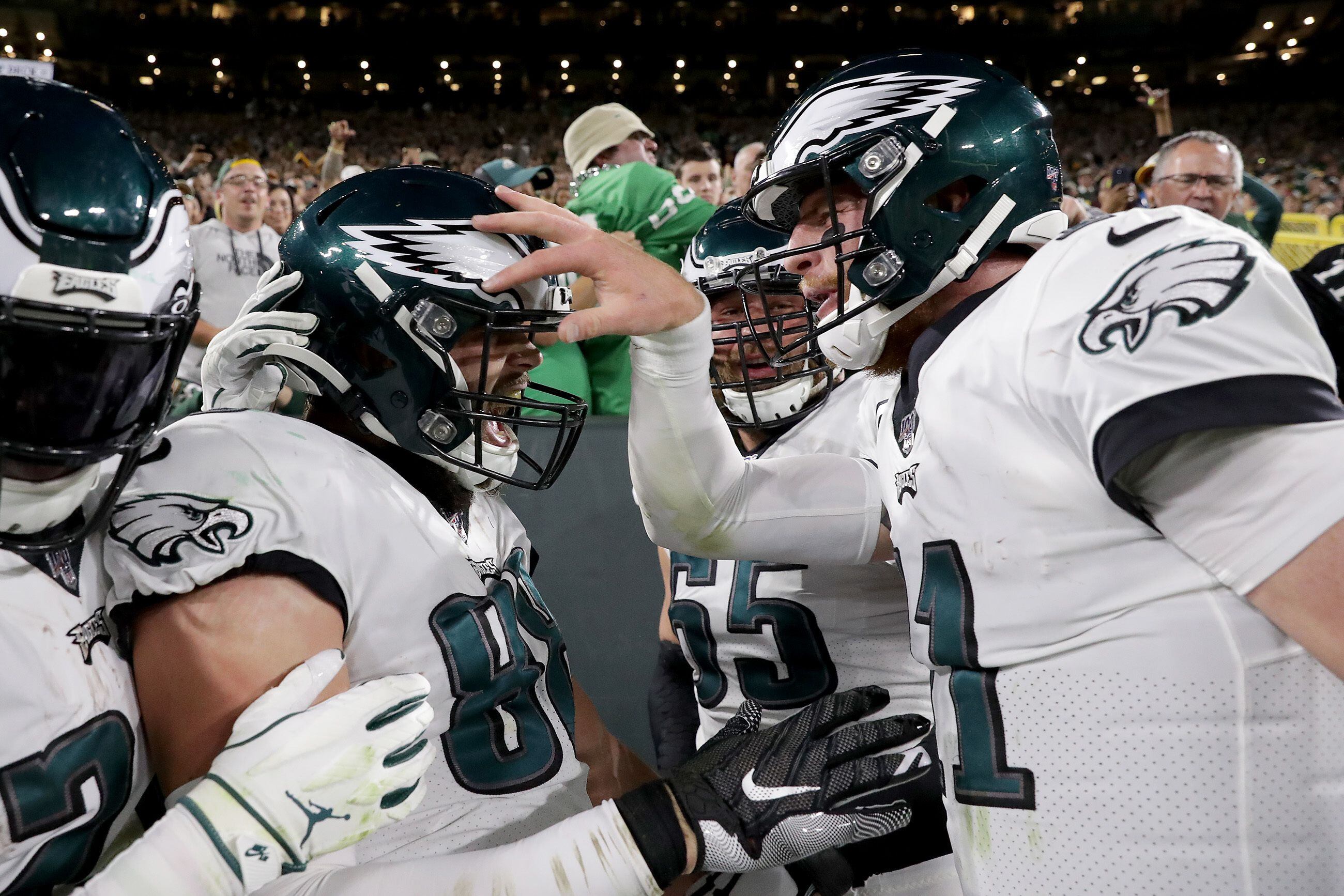 Philadelphia Eagles 34, Green Bay Packers 27 - as it happened