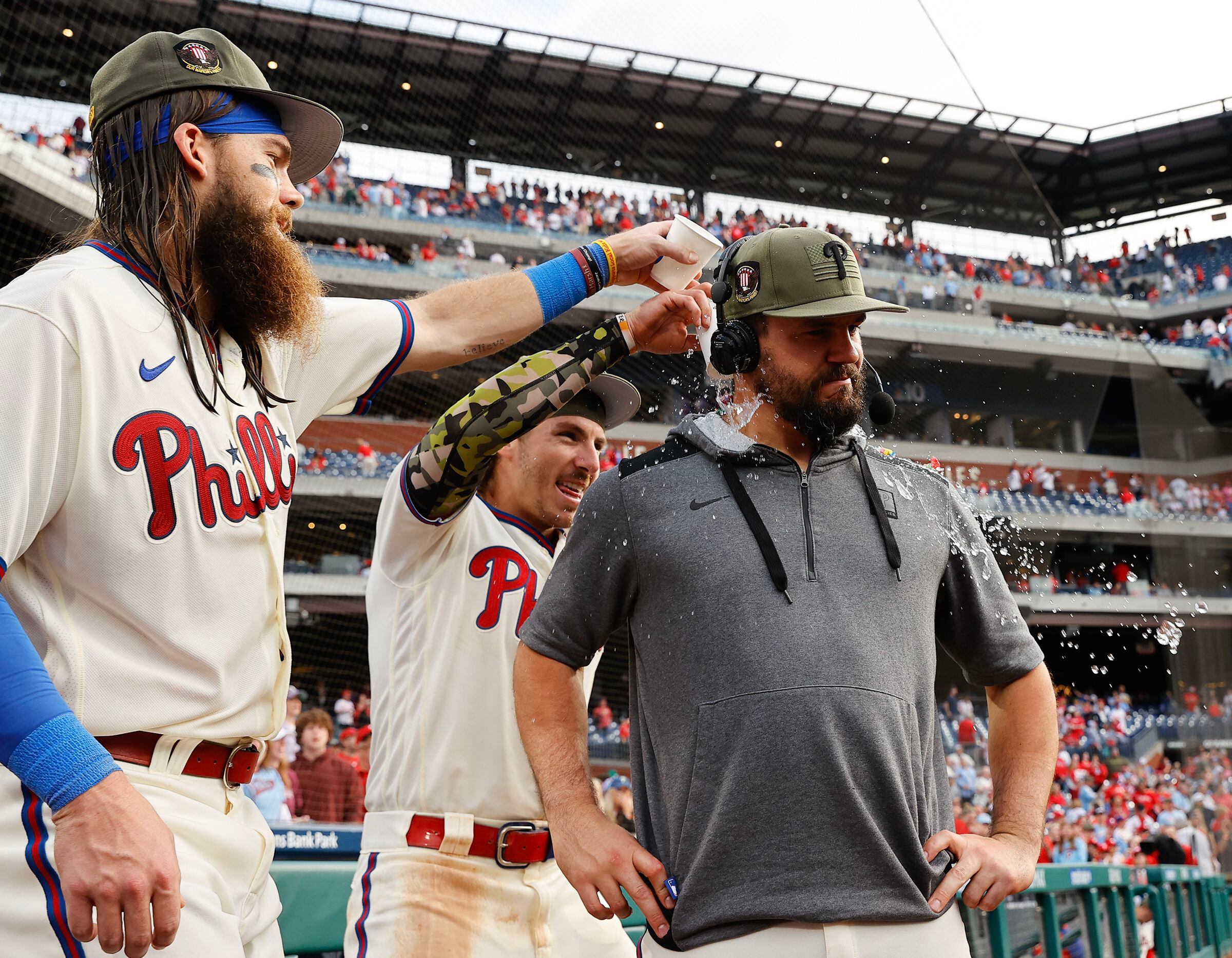 Aaron Nola, Kyle Schwarber power Phillies past Cubs 12-3 to snap 5-game skid