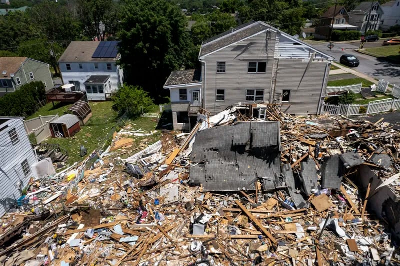 Pottstown house explosion cause Natural gas didn't cause deadly incident