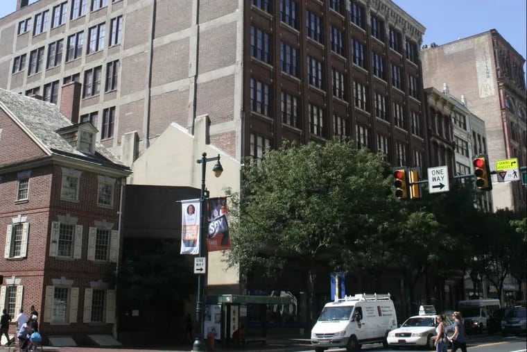 Office building at 714 Market St., where the First Judicial District of Pennsylvania departments will relocate.