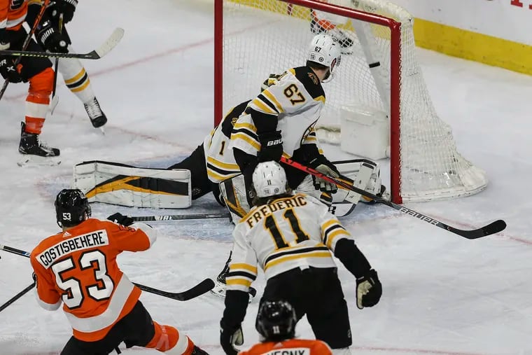 Rookie leads Bruins over Flyers