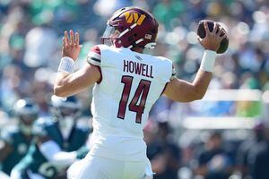 Commanders Blown Out Behind Sam Howell's 4 Interceptions - Sports  Illustrated Washington Football News, Analysis and More