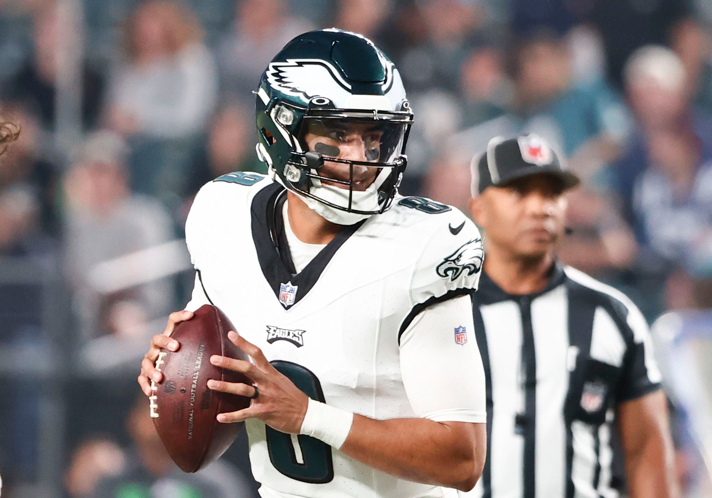 Philadelphia Eagles wide receiver Joseph Ngata (86) in action against the Indianapolis  Colts during an NFL pre-season football game, Thursday, Aug. 24, 2023, in  Philadelphia. (AP Photo/Rich Schultz Stock Photo - Alamy