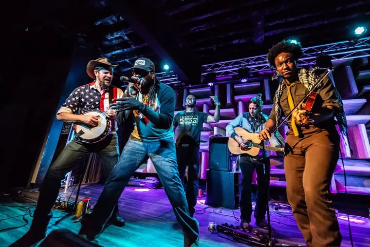 Bluegrass and hip-hop hybrid band Gangstagrass will headline the 2024 Philadelphia Folk Festival, along with John Oates. The fest is Aug. 16-18.