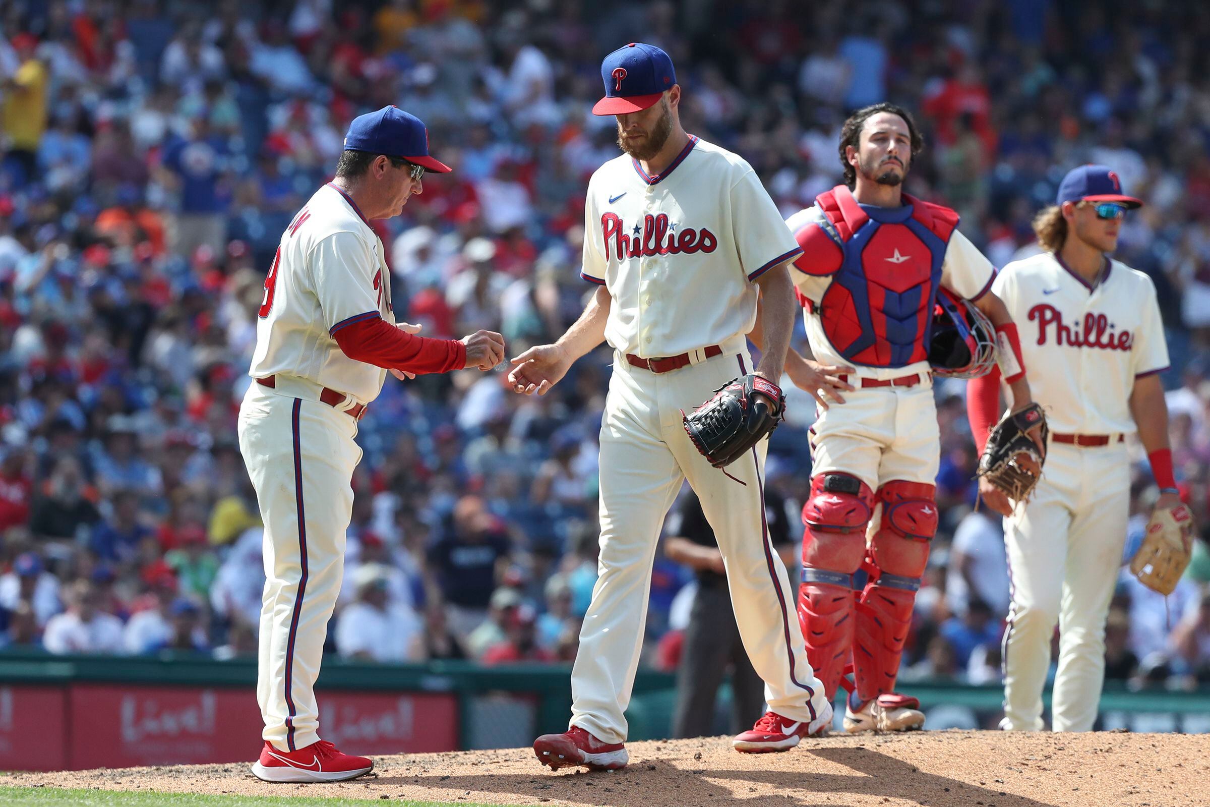 Wheeler throws 2-hitter, first-place Phillies beat Mets 3-0 – Reading Eagle