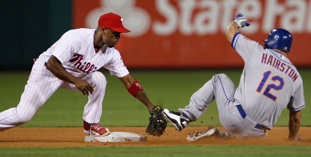 What Pros Wear: What Pros Wear: Jimmy Rollins (Bat, Batting Gloves, Cleats)  - What Pros Wear